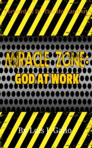 Miracle Zone: God At Work book cover mock-up by Lois Gallo